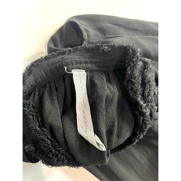 Raquel Allegra High Neck Midi Dress in Black - Picture 4 of 5